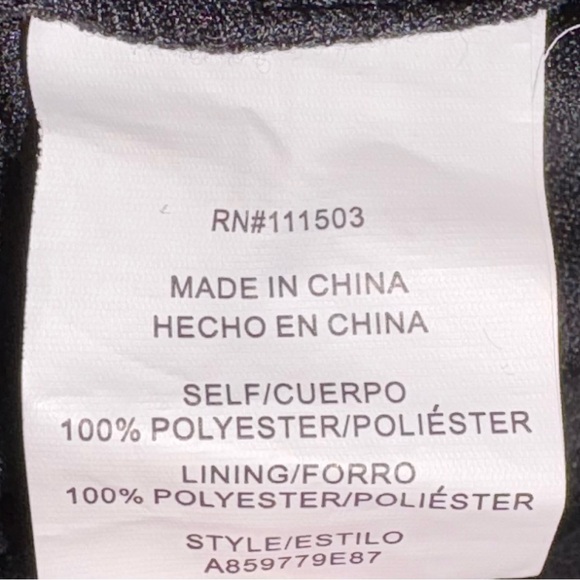 As U Wish Size XS Black Red & Yellow Citrus Floral Spring Boho Romper - Picture 5 of 6